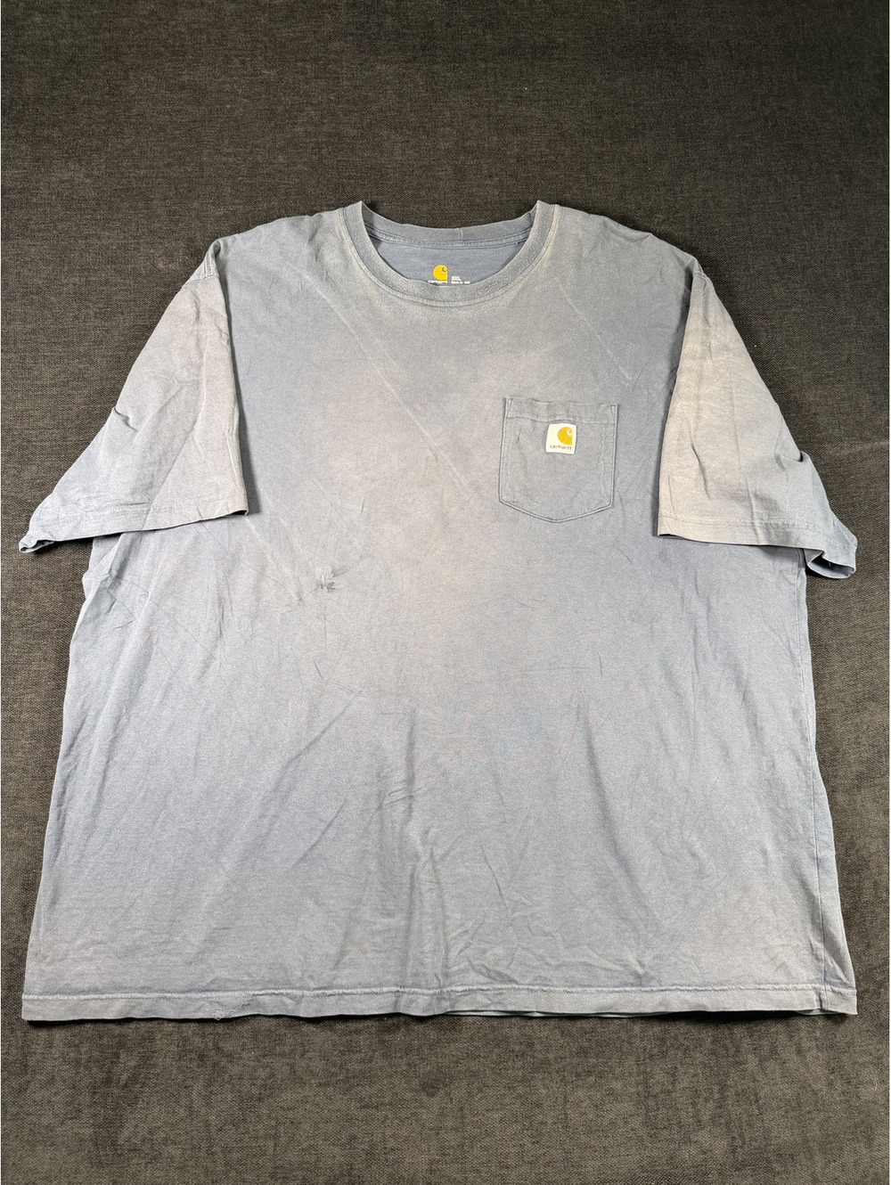 Carhartt Men's 3XL Blue Pocket T-Shirt